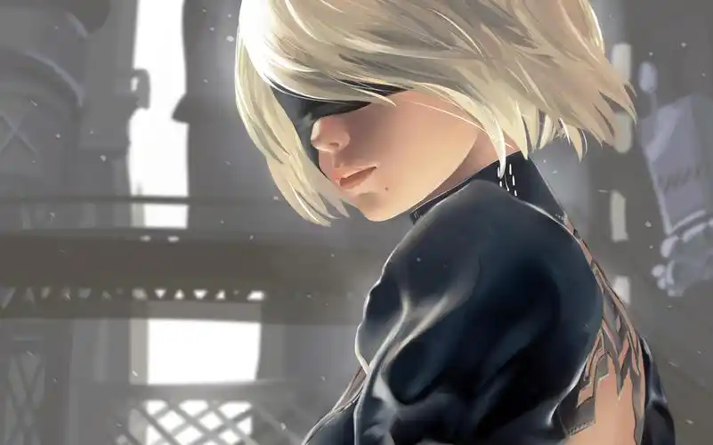 【尼尔机械纪元】出场好帅的2b