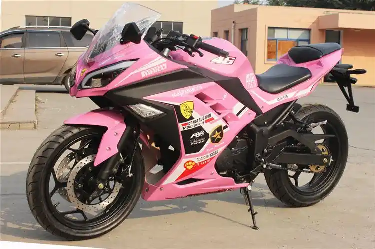 小忍者摩托车跑车250cc战隼公路趴赛街车川崎400双缸水冷机车