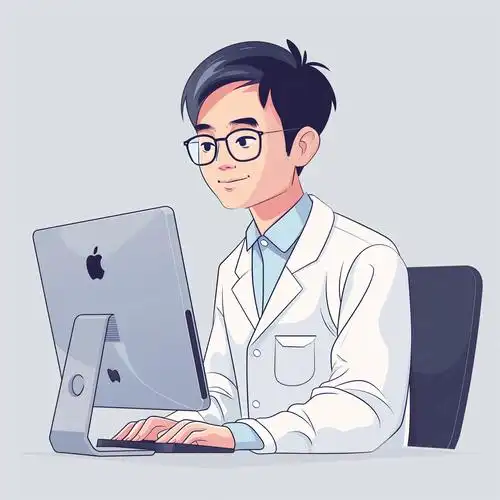 职业头像|医者仁心,生命守望者男医生的专属卡通手绘头像