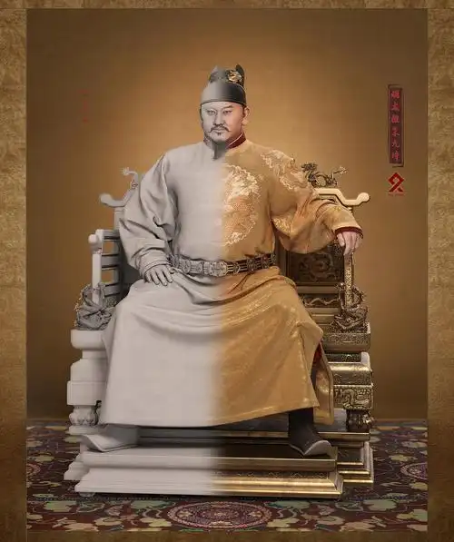 明太祖朱元璋数字还原