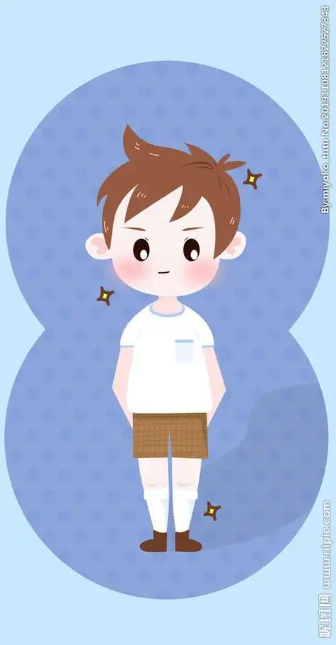 可爱小男孩简笔画q版可爱小男孩简笔画q版彩色