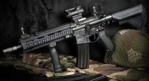 世界最好的步枪之一黑克勒科赫hk416