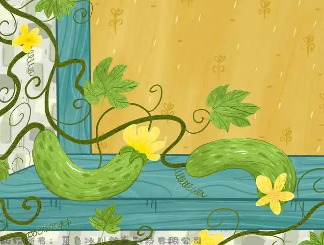 神奇的丝瓜|插画|绘本|大晶鱼 - 原创作品 - 站酷 (zcool)