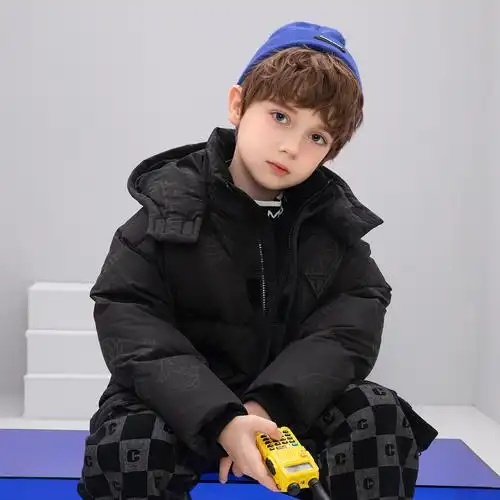 ab童装羽绒服儿童新潮洋气中大保暖外套男童羽绒服
