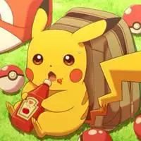 超萌可爱皮卡丘头像 二次元最萌皮卡丘头像图【点击鼠标右键下载】