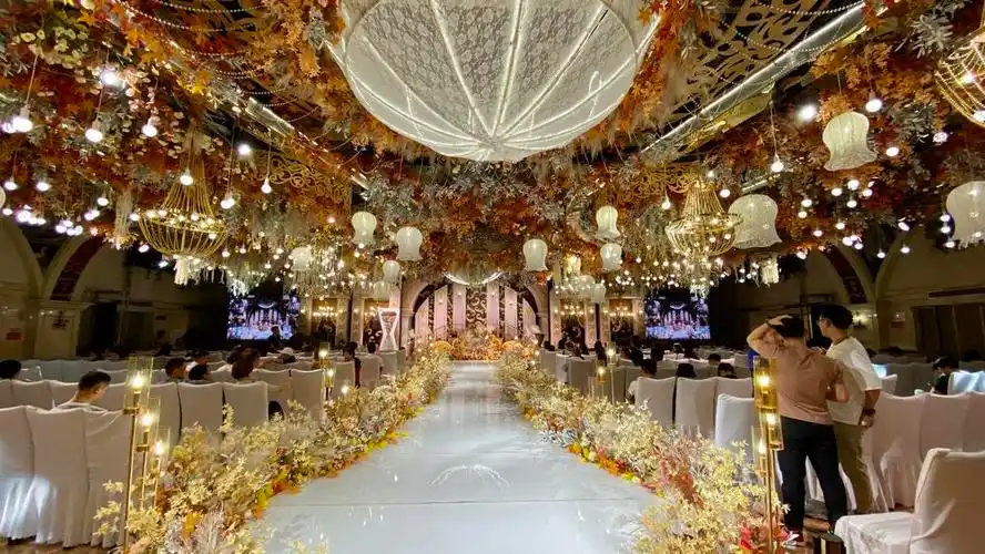 阳光春天婚宴厅效果图【婚礼纪】