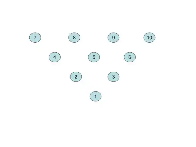 十人舞蹈队形变换