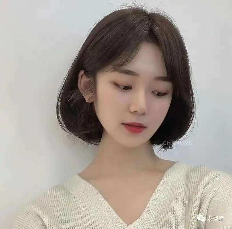 "短发内扣烫",烫了都好看!