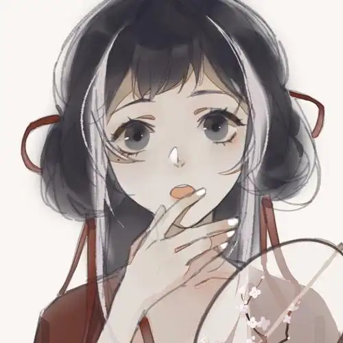 动漫女生头像 源网络侵删