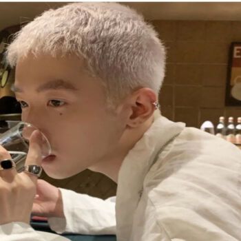 2021年染发剂膏男士寸头短发专用流行色漂发剂褪色白金色自己在家染