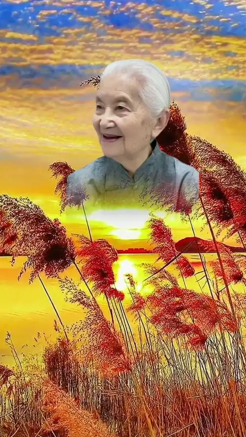 干净而又和蔼可亲的老人 剪映视频制作