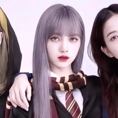 哈利波特女生版./真人头像./女生头像./团体头像./闺蜜头像.