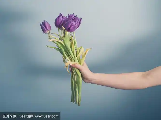 手拿枯花