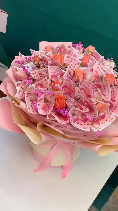 有钱花 #花礼定制 #一束花的仪式感 #浪漫惊喜