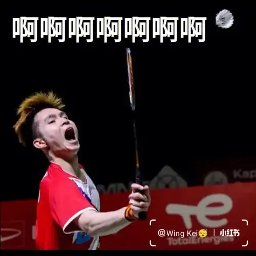 whatsappstickers羽毛球运动员