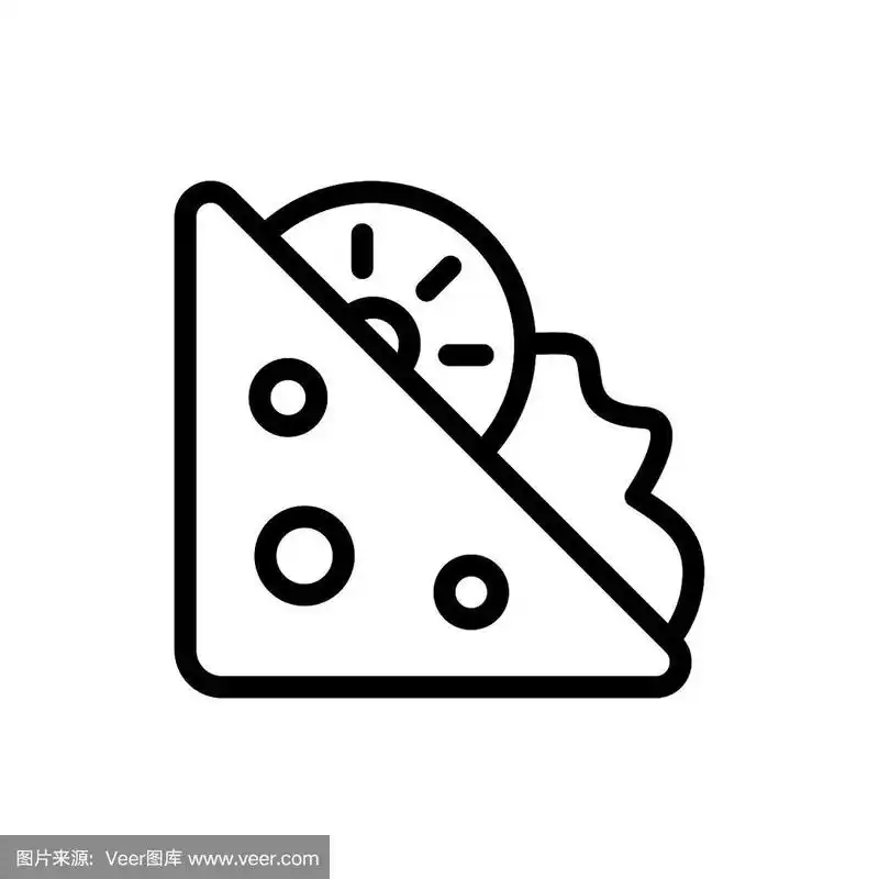 三明治,计算机图标,线条,一个物体,营养学家