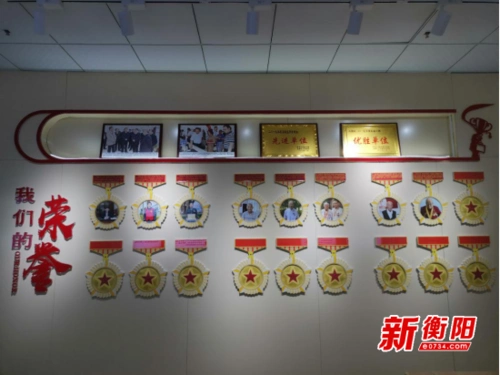 石鼓退役军人事务局打造退役军人荣誉墙文化氛围更浓