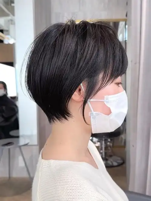 日系少年感短发圆脸国字脸也可