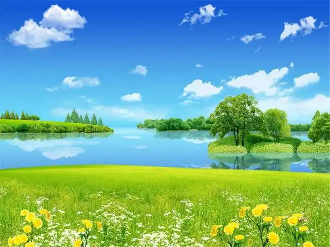 1绿色清新保护眼睛风景,高清图片,壁纸,自然风景-桌面城市