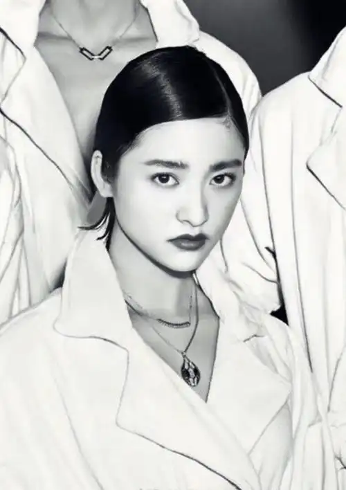 沈月暗黑风杂志照曝光大胆挑战黑唇粗眉遭吐槽