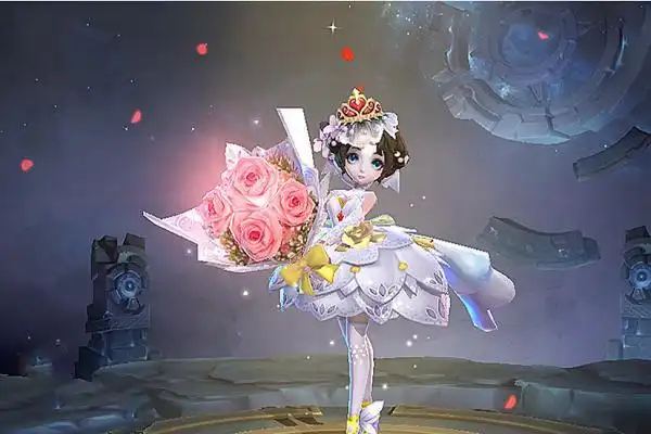 纯白花嫁是王者荣耀里面英雄小乔的一款皮肤.