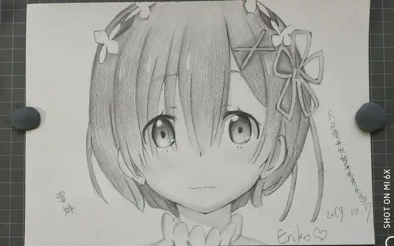 【手绘】150分钟画出蕾姆!