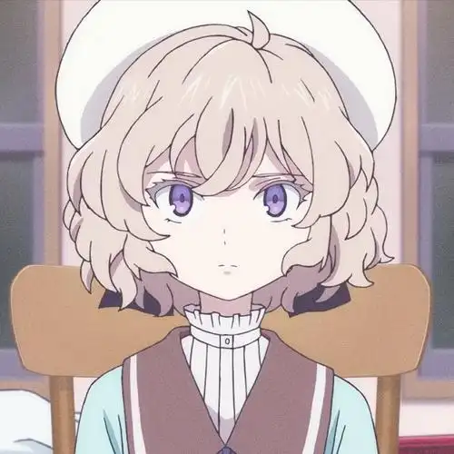 《虚构推理》岩永琴子 #动漫头像# 08yuki喵酱喵