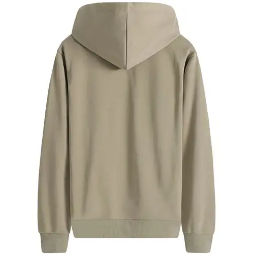 马克华菲卫衣男2020春秋新款连帽套头卡其色宽松韩版卫衣