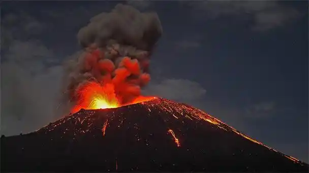 火山的能量来源于哪里