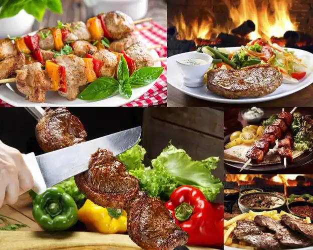 烧烤串串牛肉摄影高清图片 - 爱图网设计图片素材下载