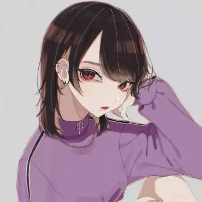 动漫高冷傲娇短发女头像短发冷艳女生动漫头像