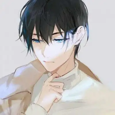 动漫帅气男生头像超清侧脸网红动漫帅哥图片