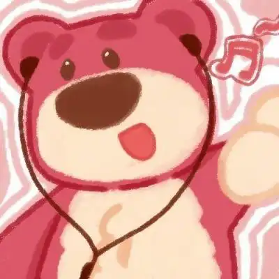 可爱草莓熊qq头像图片