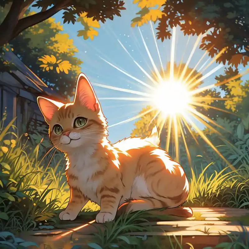 阳光洒落,微信头像新选择98 阳光灿烂的微信头像来啦!