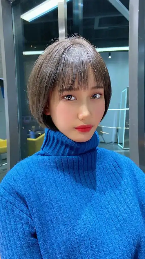 女生超短发_发型_tm hair saion攻略_染发_减龄_圆脸_发型分享_时尚