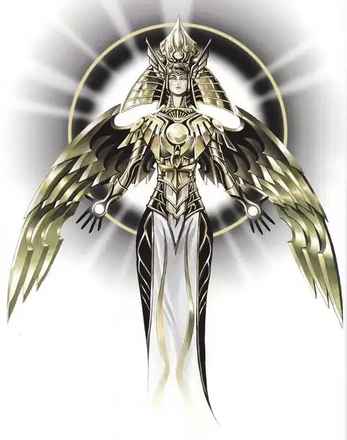 光之创造神哈拉克提是统帅三神卡的光之创造神,象征光辉太阳照耀全