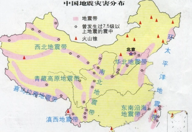 青岛地震最新消息今天,青岛地震带分布图及历史上青岛地震