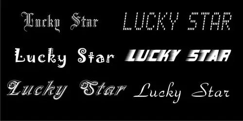 其实一些字体就很漂亮了,如果是做签名的话.