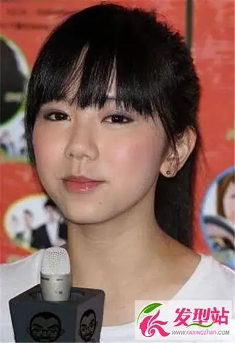 盘点爆发女王邓紫棋发型胖嘟嘟脸型女生快来看看2