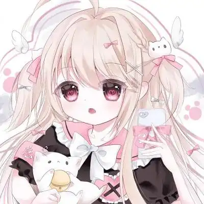 头像卡通女呆萌可爱少女心111张_女生动漫头像_头像屋