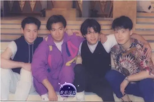 最全的"四大天王"合影集---永远的"四大天王"