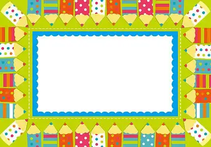 卡通幼儿园展板