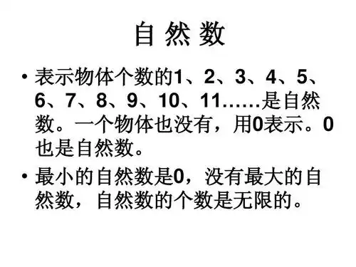所有分类 小学教育 数学 六年级数学 整数复习课件答案ppt 自然数