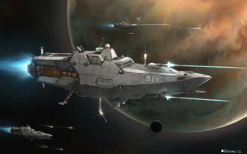 【科幻战舰】太空护卫舰混剪2.