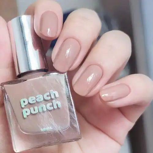 peachpunch水性指甲油试色剧透非常好