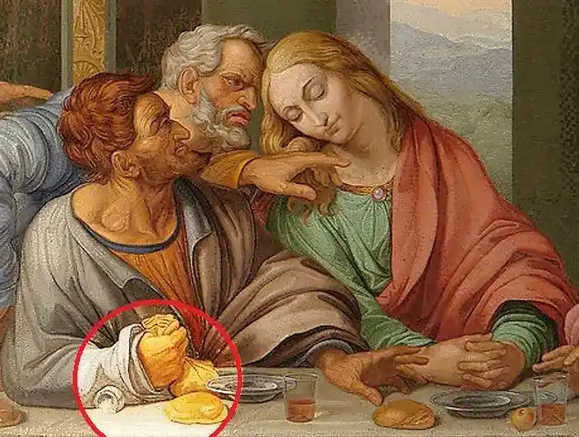 为何最后的晚餐如此出名放大10倍后从细节来看其中的奥秘