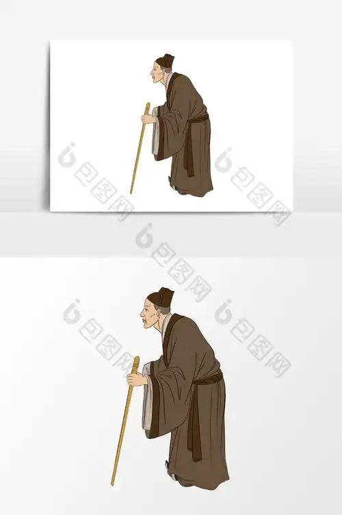 包图网提供精美好看的中国风古代老人形象图片素材免费下载,本次作品
