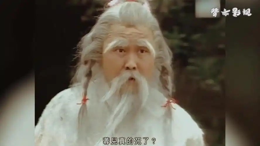83版射雕:黄蓉死了,老顽童还不忘调侃,真是坏得很