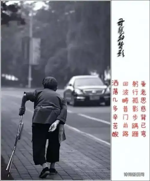 秋水孤帆 母亲的背影1 www.52shici.com 诗词吾爱网