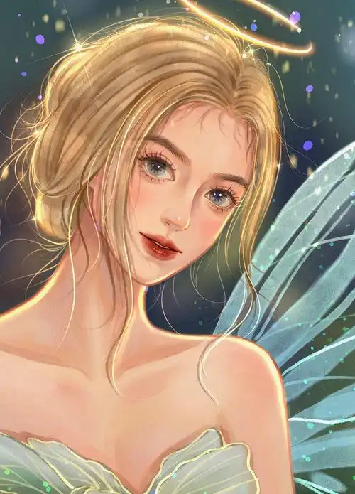 浅画一下angelababy的.